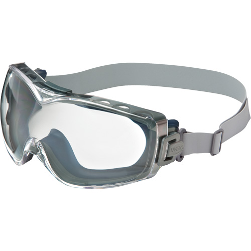 Uvex HydroShield&reg; Stealth&reg; OTG Safety Goggles, Clear Lens, Anti-Fog/Anti-Scratch, Indirect Vent NTL Industrial