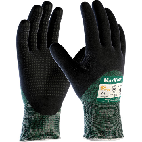 Gants r&eacute;sistant aux coupures ATG MaxiFlex Cut, Taille Petit, Calibre 15, Rev&ecirc;tement Mousse de nitrile, Enveloppe en PEHP, ASTM ANSI niveau A2/EN 388 niveau 3/EN 388 niveau B NTL Industrial