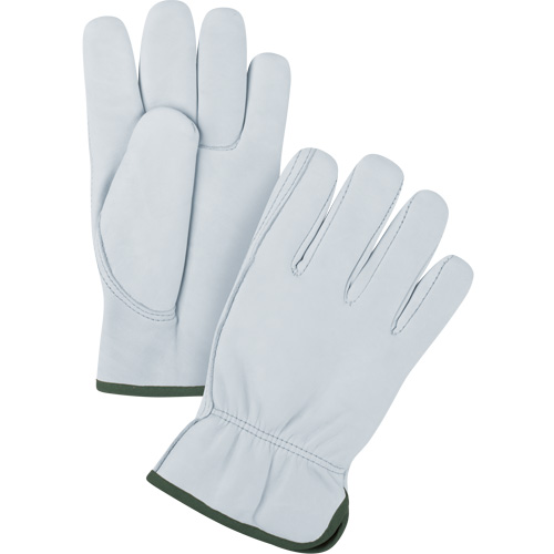 Premium Driver's Gloves, Small, Grain Goatskin Palm NTL Industrial
