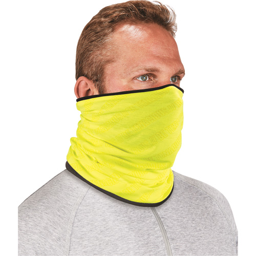 N-Ferno&reg; 6491 Reversible Thermal Multi-Band, Lime, Fleece/Polyester NTL Industrial