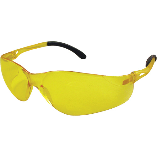 SenTec Safety Glasses, Amber Lens, Anti-Scratch, Meets/Exceeds CSA Z94.3 NTL Industrial