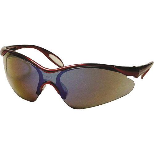 Miranda Safety Glasses, Blue Mirror Lens, Anti-Scratch, Meets/Exceeds CSA Z94.3 NTL Industrial