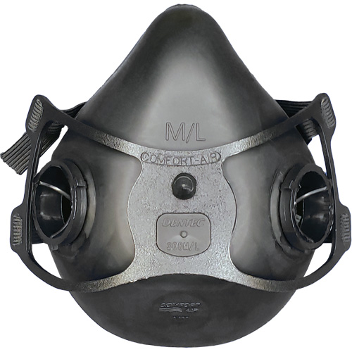 Comfort-Air&reg; 400Nx Half Mask without Exhalation Valve, Elastomer/Rubber, Small/Medium NTL Industrial