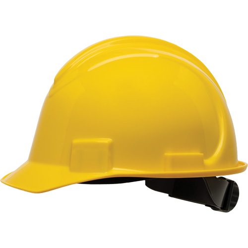 North&reg; Short Brim Hardhat, Meets CSA Type 1, Ratchet Suspension, Non-Vented NTL Industrial