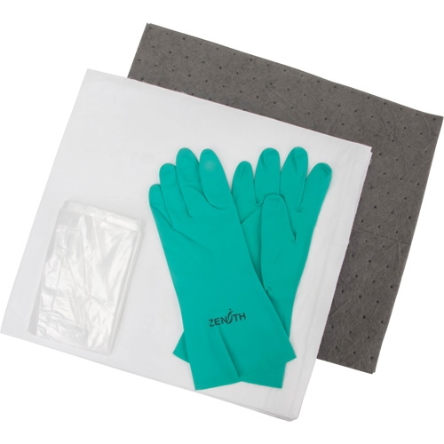 Spill Kit, Oil Only/Universal, Bag, 5 US gal. Absorbancy NTL Industrial