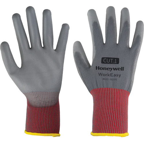 Gants de protection contre les coupures WorkEasy, Taille 6/T-petit, Calibre 13, Rev&ecirc;tement Polyur&eacute;thane, Enveloppe en Polyester, EN 388 niveau 1 NTL Industrial