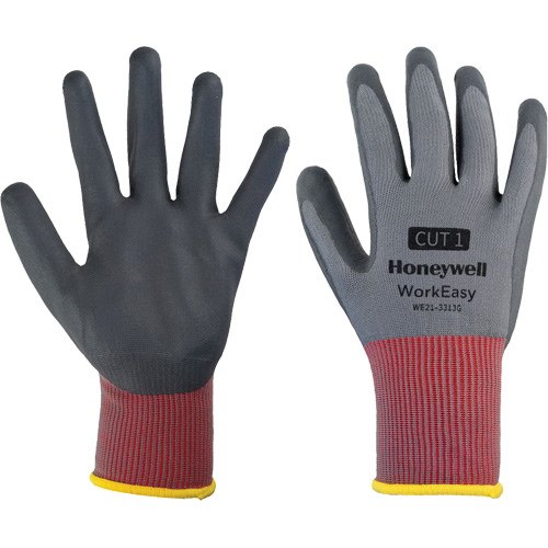 Gants de protection contre les coupures WorkEasy, Taille 6/T-petit, Calibre 13, Rev&ecirc;tement Mousse de nitrile, Enveloppe en Polyester, EN 388 niveau 1 NTL Industrial