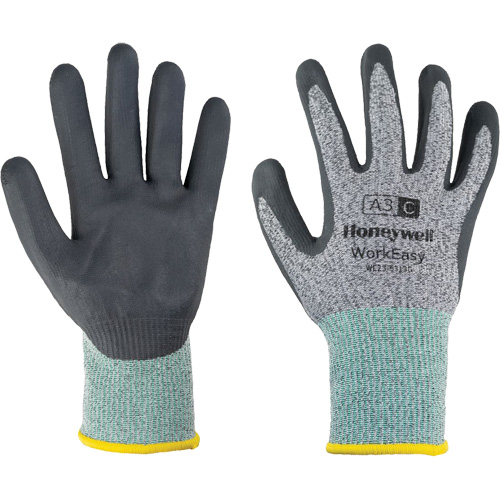 Gants de protection contre les coupures WorkEasy, Taille 6/T-petit, Calibre 13, Rev&ecirc;tement Mousse de nitrile, Enveloppe en PEHP/Fibre de verre, ASTM ANSI niveau A3/EN 388 niveau C NTL Industrial
