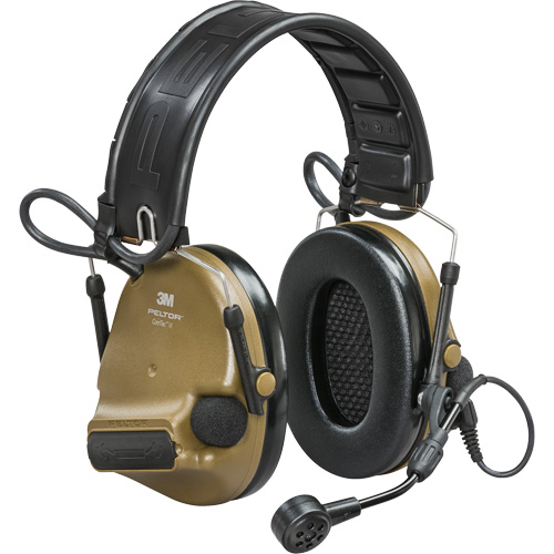 Peltor ComTac VI NIB Headset with Arc, Headband Style, 23 dB NTL Industrial