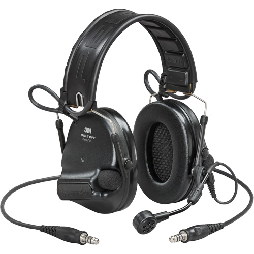 Peltor ComTac VI NIB Dual Lead Headset with Arc, Headband Style, 23 dB NTL Industrial