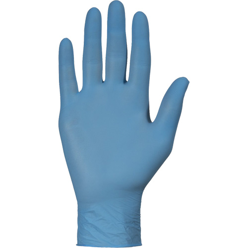 Gants jetables KeepKleen, Petit, Nitrile, 2,8 mil, Sans poudre, Bleu NTL Industrial