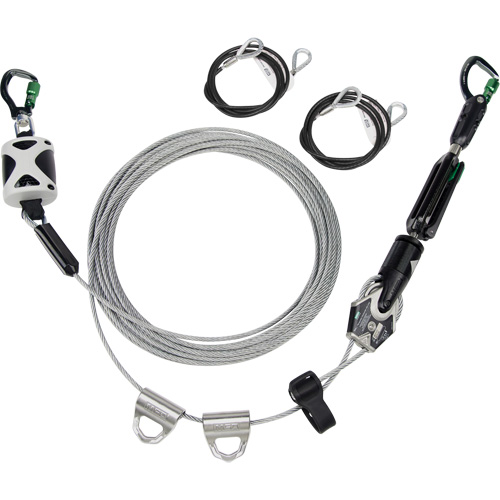 Temporary Horizontal Lifeline, Galvanized Cable NTL Industrial