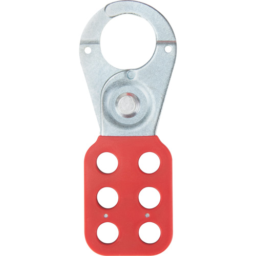 Safety Lockout Hasp, Red NTL Industrial
