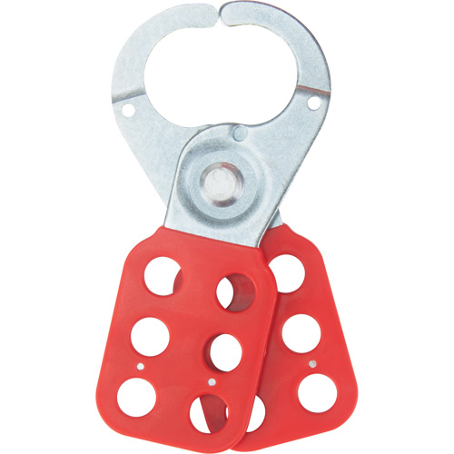 Safety Lockout Hasp, Red NTL Industrial