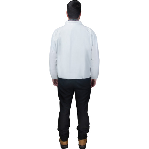 Chemise jetable, Microporeux, Petit, Blanc NTL Industrial