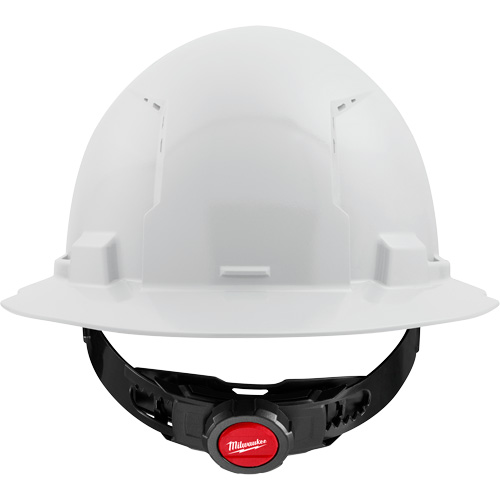 Full Brim Hardhat, Meets CSA Type 1, Ratchet Suspension, Vented NTL Industrial