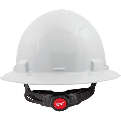 Full Brim Hardhat, Meets CSA Type 1, Ratchet Suspension, Non-Vented NTL Industrial
