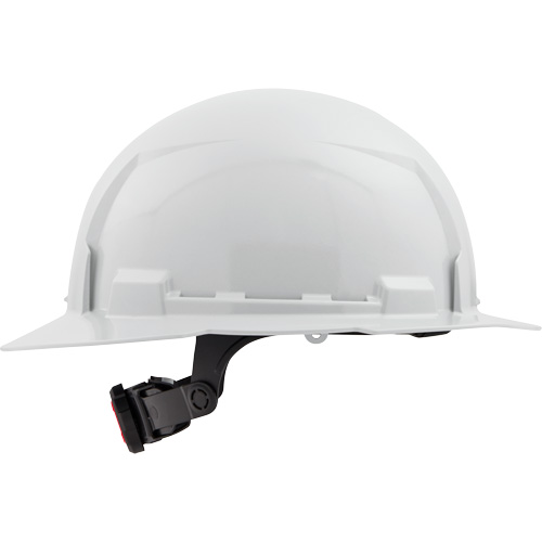 Full Brim Hardhat, Meets CSA Type 1, Ratchet Suspension, Non-Vented NTL Industrial