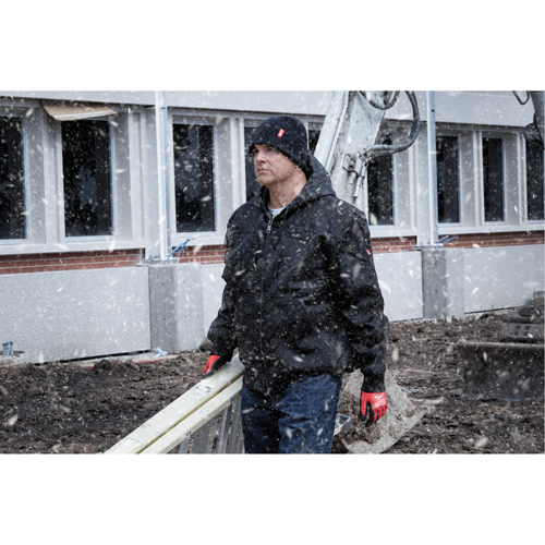 Tuque &agrave; revers, Taille unique, Noir NTL Industrial
