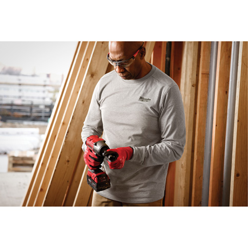 T-shirt de travail hybride, Hommes, Petit, Gris NTL Industrial