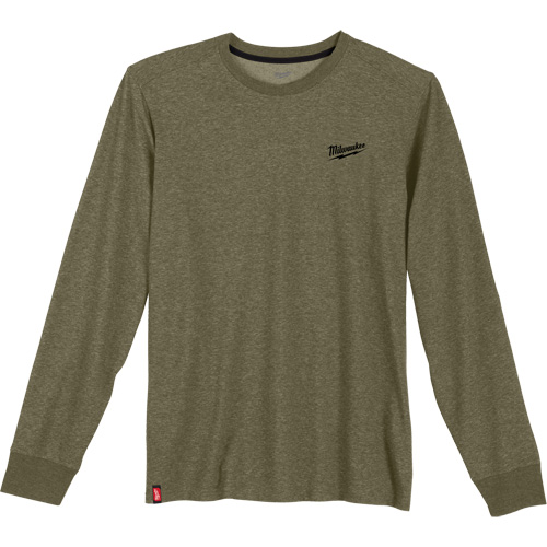 Hybrid Work Tee Shirt, Men's, Small, Green NTL Industrial