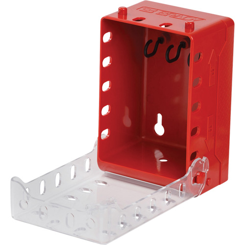 Ultra Compact Lock Box, Red NTL Industrial