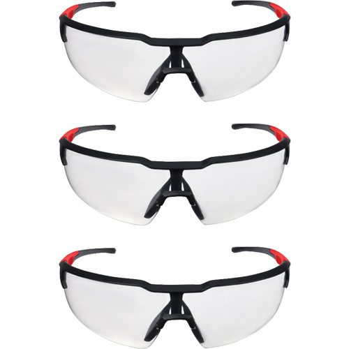 Lunettes de s&eacute;curit&eacute;, Lentille Transparent, Anti-&eacute;gratignures, ANSI Z87+/R&eacute;pond ou surpasse la norme CSA Z94.3 NTL Industrial