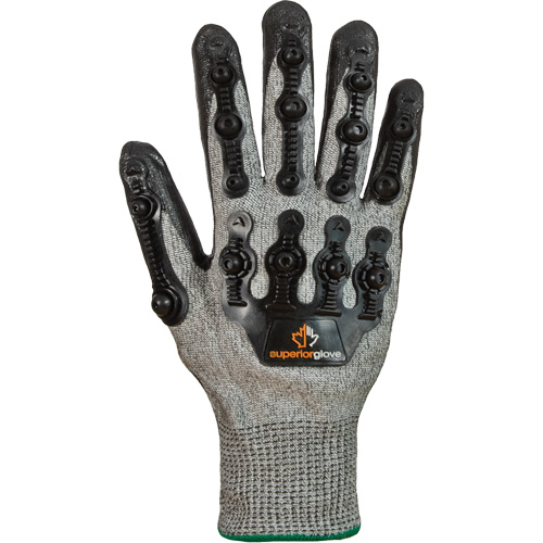 TenActiv STXFNVB Impact Gloves, Medium, Synthetic Palm, Knit Wrist Cuff NTL Industrial