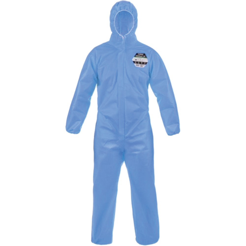 Safegard GP Coveralls, Medium, Blue, SMMS NTL Industrial