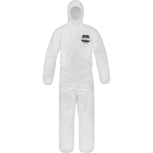 Safegard GP Coveralls, Medium, White, SMMS NTL Industrial