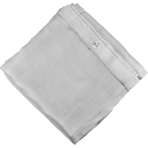 Silica Cloth Fiberglass Blanket, 6' W x 6' L, Rated Up To 1800 °F NTL Industrial