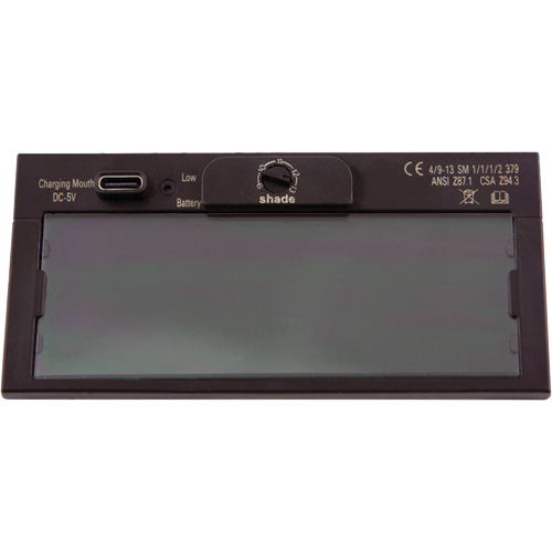 Filtre autoassombrissant de rechange Smartweld, Pour utilisation avec HSL-1, HSL-2 et Huntsman NTL Industrial