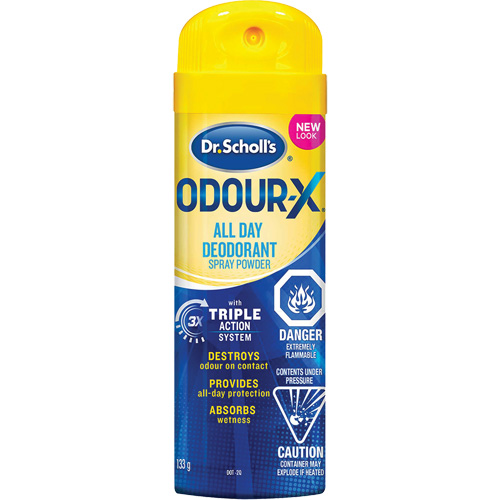 Dr. Scholl's&reg; Odour Destroyers&reg; All-Day Foot Deodorant Spray Powder NTL Industrial