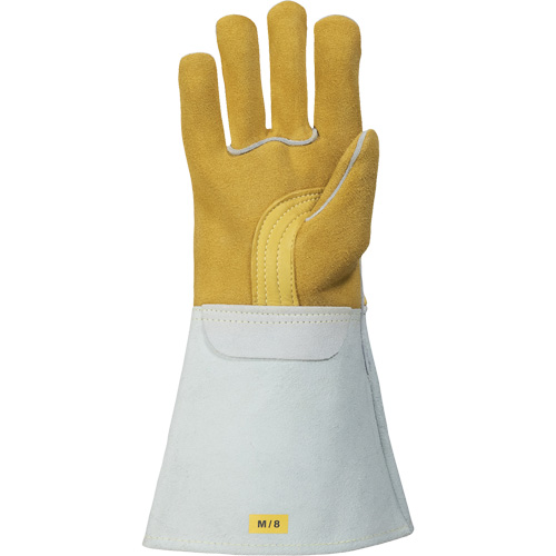 Gants de soudage TIG, Cuir fleur de d'&eacute;lan, Taille Petit NTL Industrial