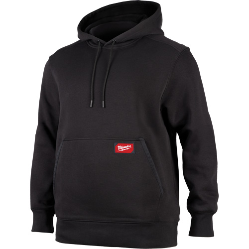 Midweight Pullover Hoodie, Men's, Small, Black NTL Industrial