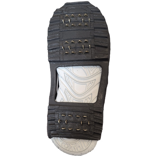 Brass Stride&reg; Non-Sparking Ice Cleats, Brass, Stud Traction, Small NTL Industrial