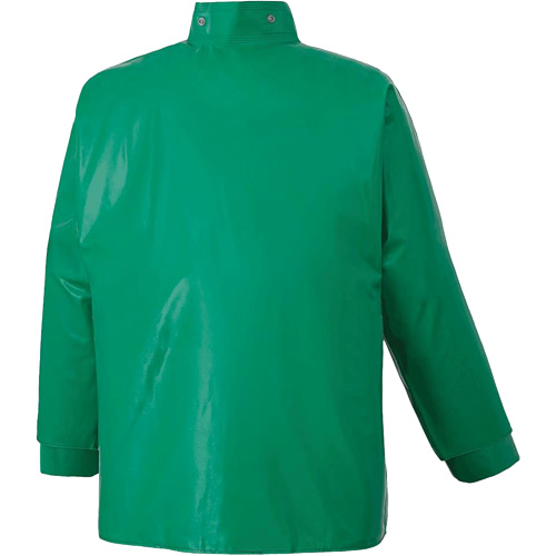 J43 380 CA-43&reg; FR Chemical- & Acid-Resistant Jacket, Small, Green NTL Industrial