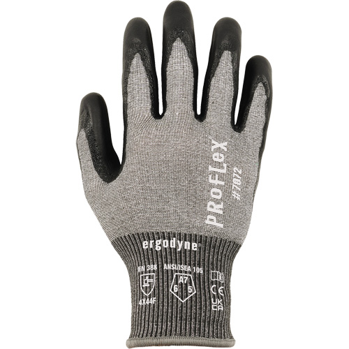Gants r&eacute;sistant &agrave; la coupe Proflex 7072, Taille Petit, Calibre 18, Rev&ecirc;tement Nitrile, Enveloppe en PEHP/Tungst&egrave;ne, ASTM ANSI niveau A7/EN 388 niveau F NTL Industrial