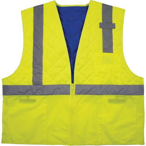 Veste de s&eacute;curit&eacute; refroidissante Chill-Its 6668, Petit, Jaune lime haute visibilit&eacute; NTL Industrial