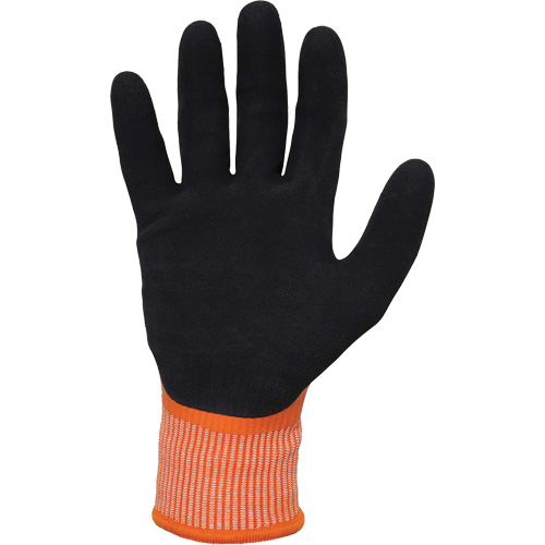Gants de travail enduits et r&eacute;sistant &agrave; la coupe pour l'hiver ProFlex 7551, Taille Petit, Calibre 10/13, Rev&ecirc;tement Nitrile/Latex de caoutchouc, Enveloppe en PEHP, ASTM ANSI niveau A5/EN 388 niveau E NTL Industrial