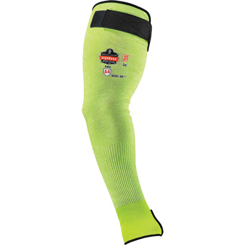 Manche de protection contre la coupe ProFlex 7941-PR, TenaLux, 22", ASTM ANSI niveau A4/EN 388 niveau D, Lime haute visibilit&eacute; NTL Industrial