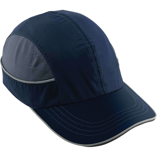 Skullerz 8950XL Bump Cap with Long Brim, Navy Blue NTL Industrial