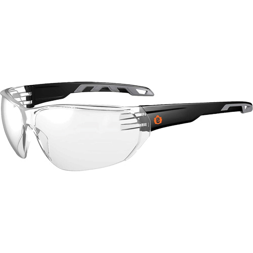 Skullerz VALI Frameless Safety Glasses, Clear Lens, Anti-Fog/Anti-Scratch, ANSI Z87+/Meets/Exceeds CSA Z94.3 NTL Industrial