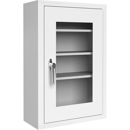 Armoire &agrave; pharmacie verrouillable avec porte en Plexiglas NTL Industrial