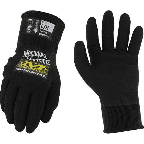 Speedknit Thermal Gloves, Size 7, 15 Gauge, Nitrile Coated, Nylon Shell, ASTM ANSI Level A2 NTL Industrial