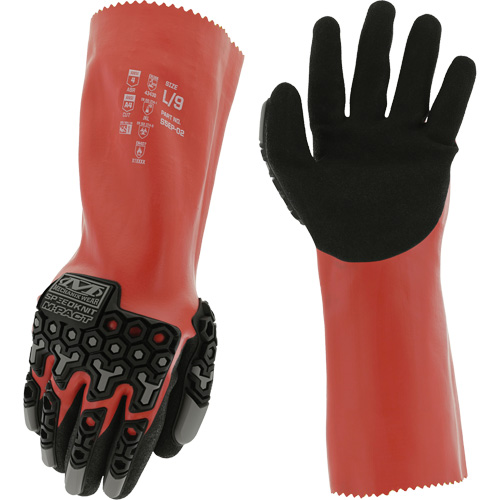 Speedknit M-Pact&reg; Chemical-Resistant Gloves, Size 7, HPPE NTL Industrial