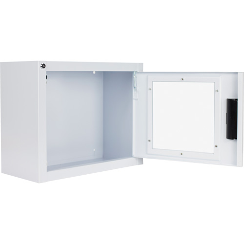 Armoire compacte standard pour DEA avec alarme, Philips/Defibtech/Heartsine Pour, Non m&eacute;dical NTL Industrial