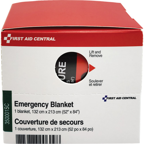 SmartCompliance&reg; Refill Emergency Blanket, Mylar NTL Industrial