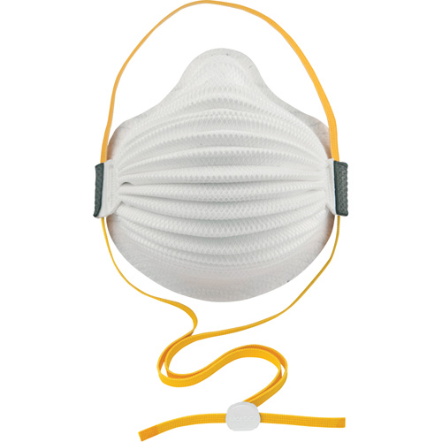 Respirateur AirWave jetable avec SmartStrap et garniture d'&eacute;tanch&eacute;it&eacute; int&eacute;grale en mousse, P95, Certifi&eacute; NIOSH, Moyen/grand NTL Industrial