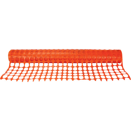 Heavy-Duty Safety Fence, 100' L x 4' W, Orange NTL Industrial
